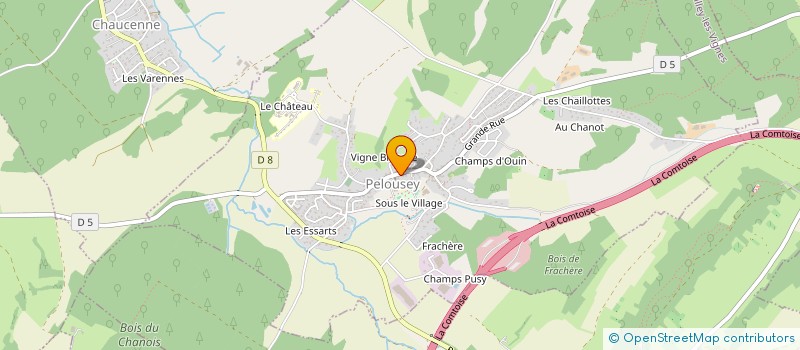 localisation de l'entreprise MADAME FABIENNE RIVAILLON à AUDEUX