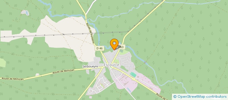 localisation de l'entreprise MADAME FABIENNE ROBILLARD  ESCOURCE