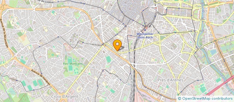 localisation de l'entreprise MADAME FABIENNE ROBIN à MONTPELLIER