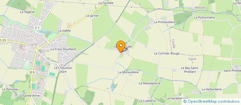 localisation de l'entreprise MADAME FABIENNE ROBIN  LIGNE