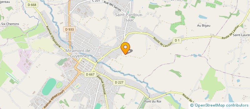 localisation de l'entreprise MADAME FABIENNE ROCHETEAU  SAINT-PARDOUX-ISAAC