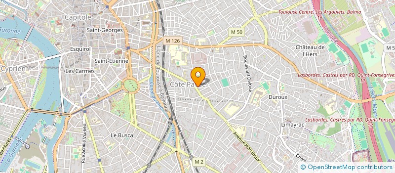 localisation de l'entreprise MADAME FABIENNE RODRIGUEZ  TOULOUSE