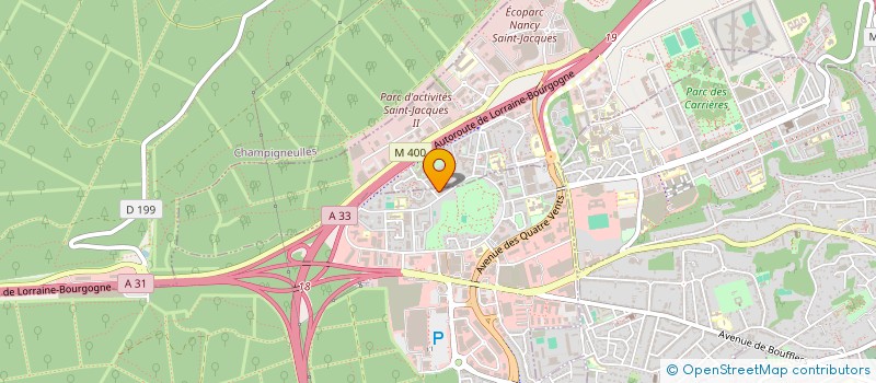 localisation de l'entreprise MADAME FABIENNE ROFFE  NANCY