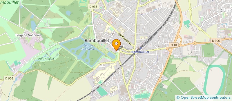 localisation de l'entreprise MADAME FABIENNE ROMAGNY à RAMBOUILLET
