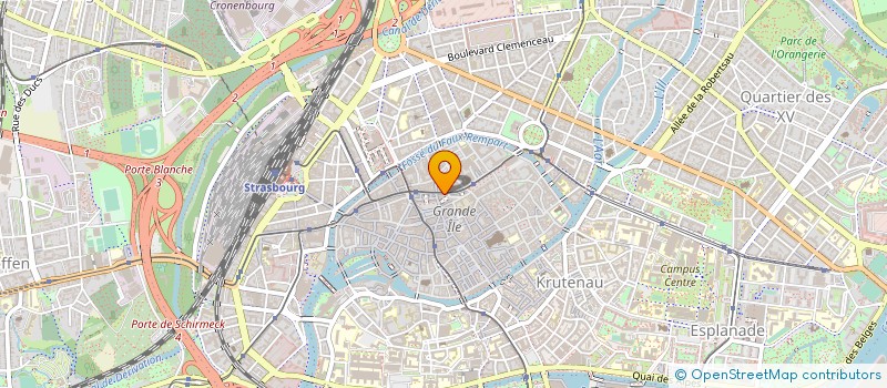 localisation de l'entreprise MADAME FABIENNE RONDOT  STRASBOURG