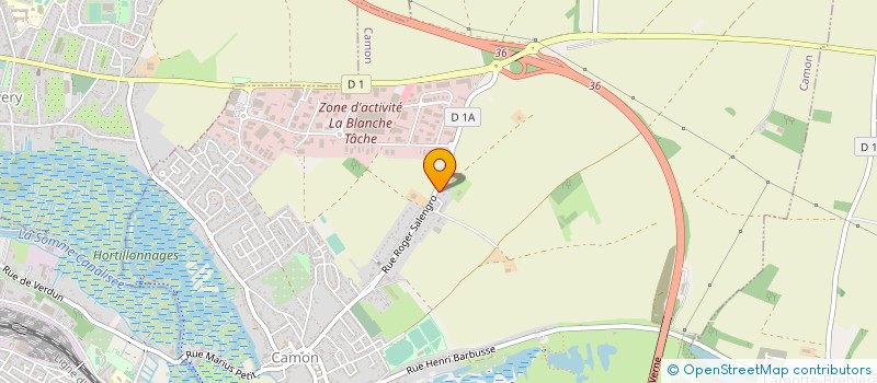 localisation de l'entreprise MADAME FABIENNE RONGER à CAMON