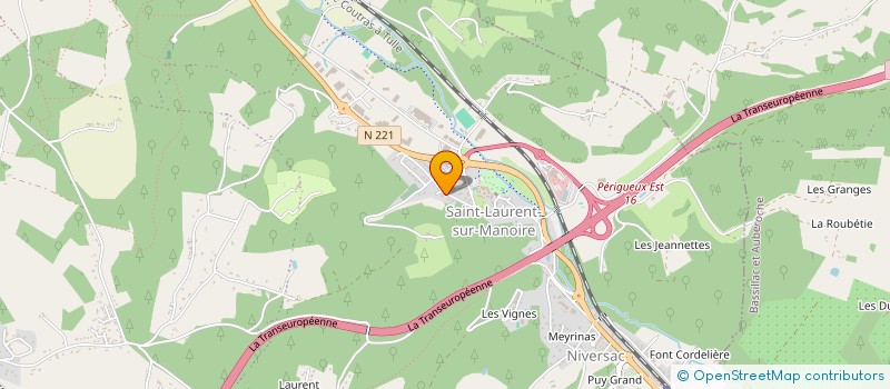 localisation de l'entreprise MADAME FABIENNE ROUBINET  BOULAZAC ISLE MANOIRE