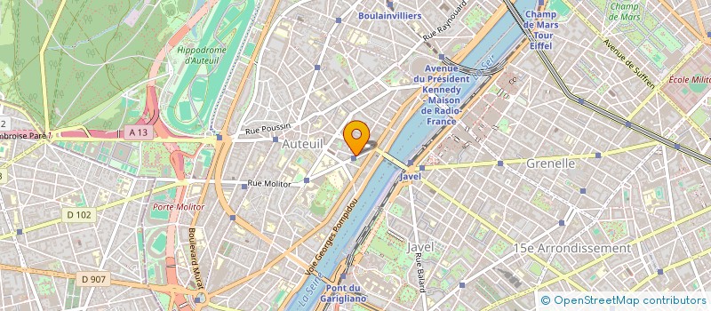 localisation de l'entreprise MADAME FABIENNE ROUSSELET  PARIS