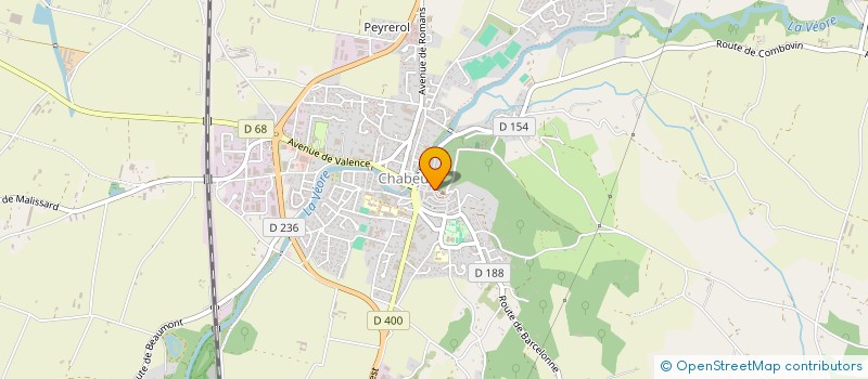 localisation de l'entreprise MADAME FABIENNE ROUX  MALISSARD