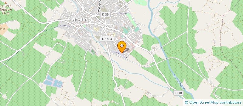 localisation de l'entreprise MADAME FABIENNE SABATINI  SERVIAN