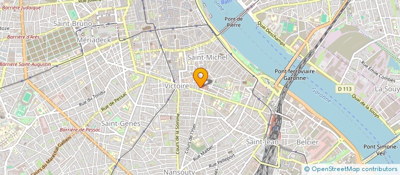 localisation de l'entreprise MADAME FABIENNE SADOURNY  BORDEAUX