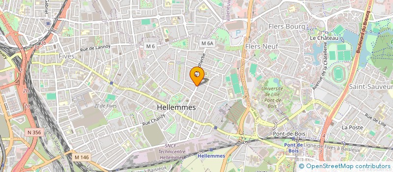 localisation de l'entreprise MADAME FABIENNE SAGES à LILLE