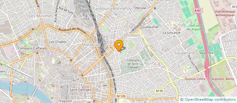 localisation de l'entreprise MADAME FABIENNE SAMMITO à TOULOUSE