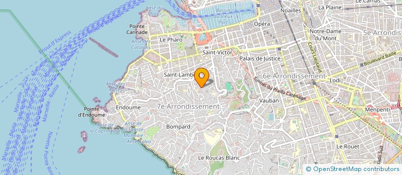 localisation de l'entreprise MADAME FABIENNE SANCHEZ à MARSEILLE
