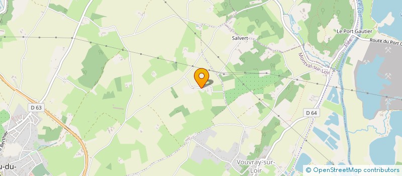 localisation de l'entreprise MADAME FABIENNE SANNIER  MONTVAL-SUR-LOIR