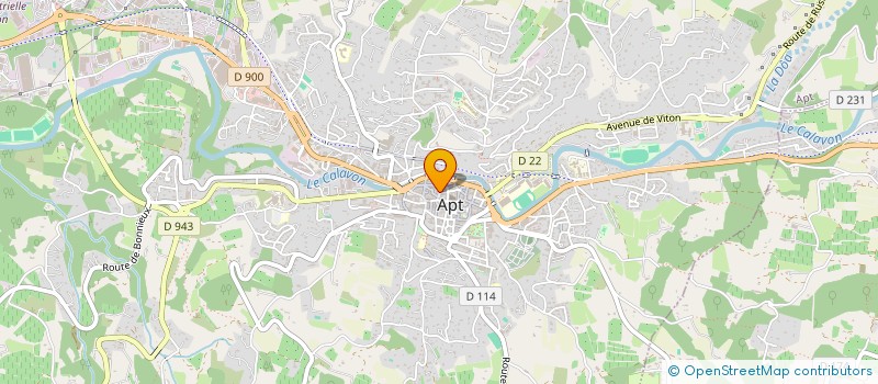 localisation de l'entreprise MADAME FABIENNE SANTONI à APT