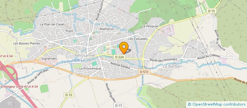 localisation de l'entreprise MADAME FABIENNE SAPET à PELISSANNE