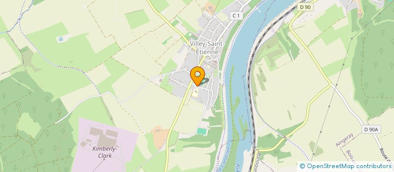 localisation de l'entreprise MADAME FABIENNE SCHMITT  VILLEY-SAINT-ETIENNE