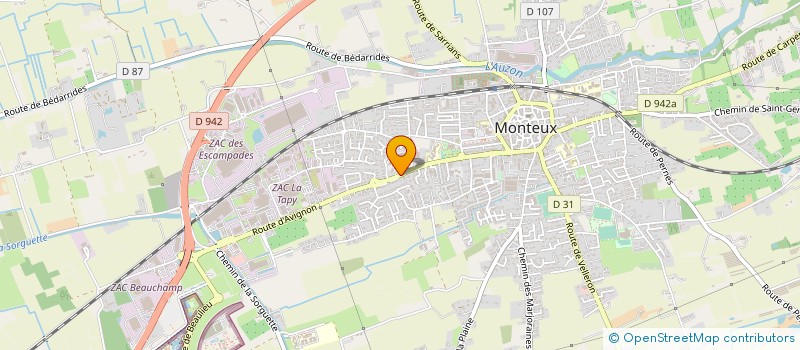 localisation de l'entreprise MADAME FABIENNE SCOZZARO à MONTEUX