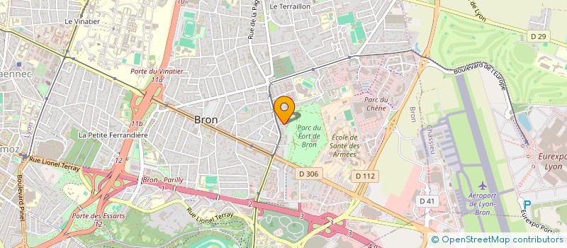 localisation de l'entreprise MADAME FABIENNE SEGHI  BRON