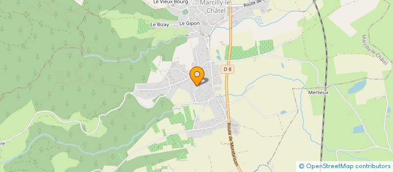 localisation de l'entreprise MADAME FABIENNE SEGOND à MARCILLY-LE-CHATEL