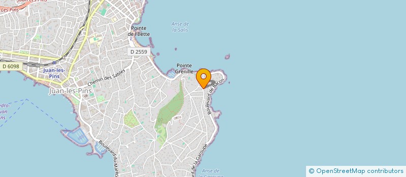 localisation de l'entreprise MADAME FABIENNE SENESI  ANTIBES