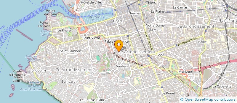 localisation de l'entreprise MADAME FABIENNE SERRE à MARSEILLE