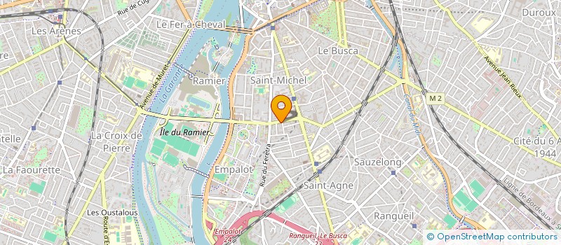 localisation de l'entreprise MADAME FABIENNE SERRE à TOULOUSE