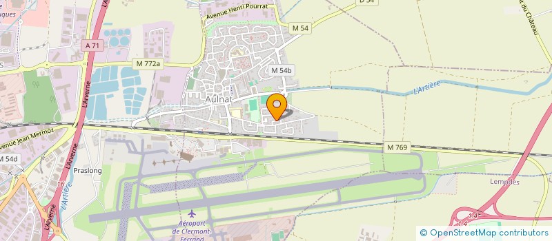 localisation de l'entreprise MADAME FABIENNE SERS à AULNAT