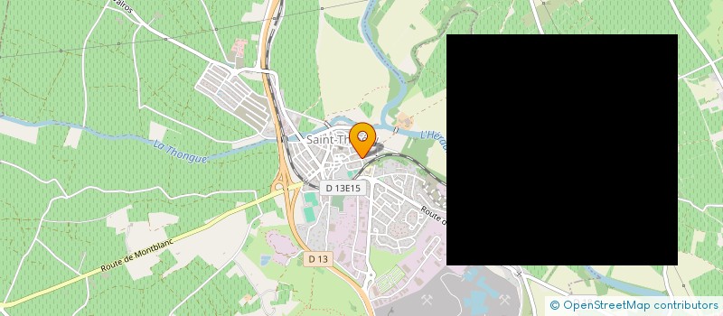 localisation de l'entreprise MADAME FABIENNE SERVAT à SAINT-THIBERY