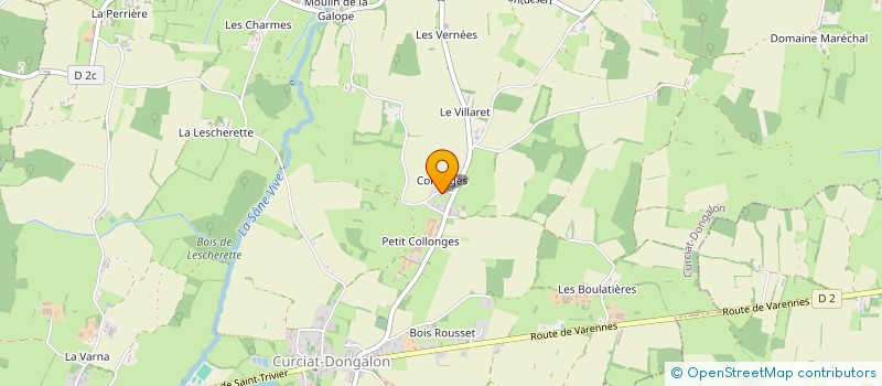 localisation de l'entreprise MADAME FABIENNE SEYFARTH  CURCIAT-DONGALON