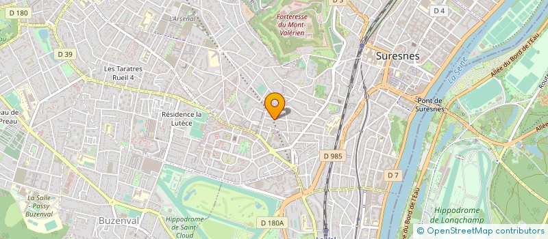 localisation de l'entreprise MADAME FABIENNE SIMON à SURESNES