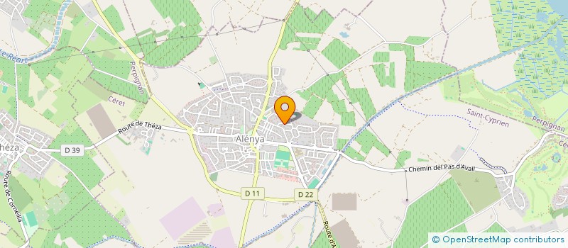 localisation de l'entreprise MADAME FABIENNE SOLLIER  ALENYA