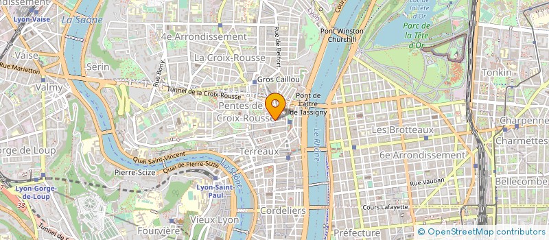 localisation de l'entreprise MADAME FABIENNE SOULIER à LYON