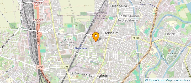 localisation de l'entreprise MADAME FABIENNE SPEISSER  BISCHHEIM