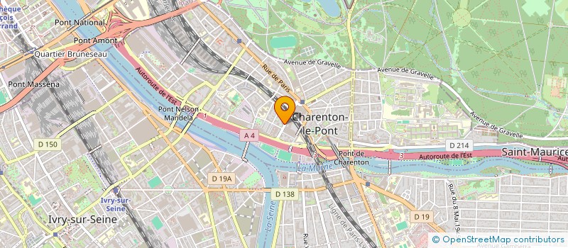 localisation de l'entreprise MADAME FABIENNE TANGUY  CHARENTON-LE-PONT