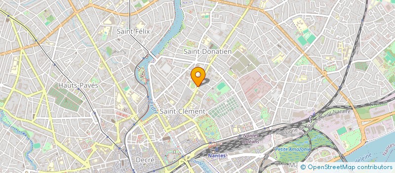 localisation de l'entreprise MADAME FABIENNE TANNOU  NANTES