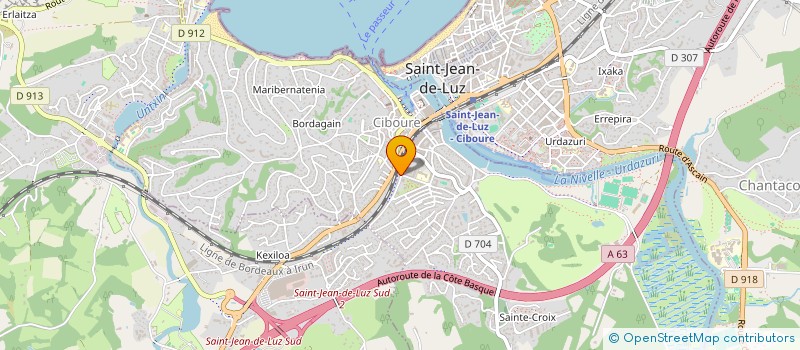 localisation de l'entreprise MADAME FABIENNE TAPIA  CIBOURE