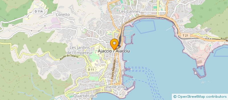 localisation de l'entreprise MADAME FABIENNE TESSIER à AJACCIO