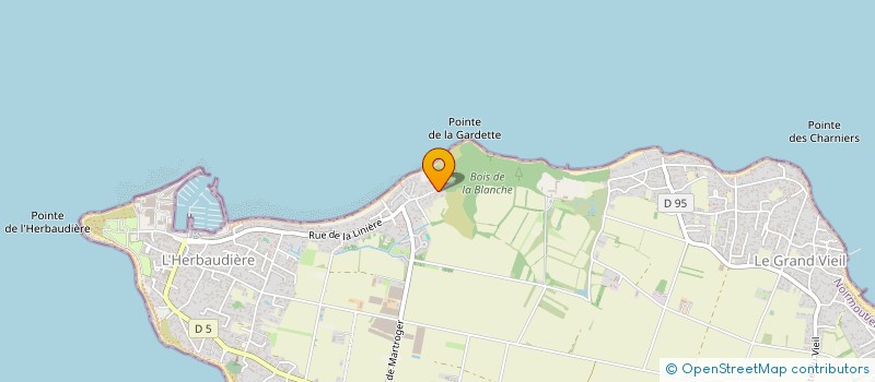 localisation de l'entreprise MADAME FABIENNE THIAULT à NOIRMOUTIER-EN-L'ILE