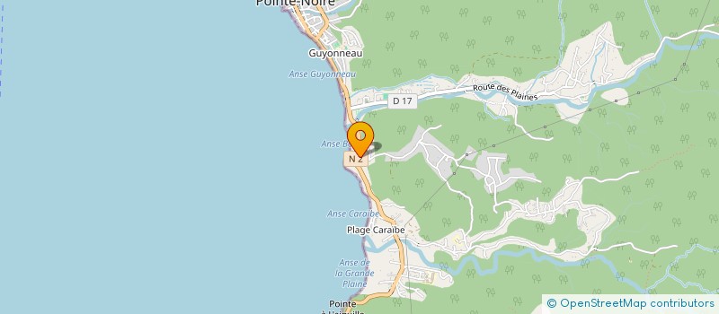 localisation de l'entreprise MADAME FABIENNE THIBEAUVILLE  POINTE-NOIRE