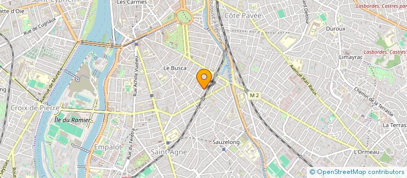 localisation de l'entreprise MADAME FABIENNE THOLLOIS à TOULOUSE