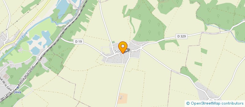 localisation de l'entreprise MADAME FABIENNE TIJERAS à SOULAIRES