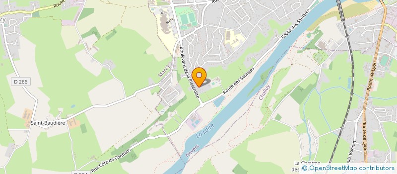 localisation de l'entreprise MADAME FABIENNE TISSERANT à NEVERS
