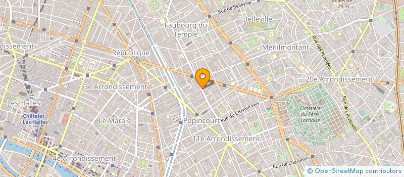 localisation de l'entreprise MADAME FABIENNE TORDJMAN  PARIS