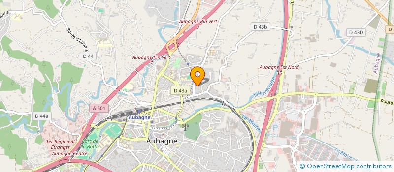 localisation de l'entreprise MADAME FABIENNE TORREGROSA à AUBAGNE
