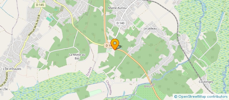 localisation de l'entreprise MADAME FABIENNE TOURLAND  CHAILLEVETTE