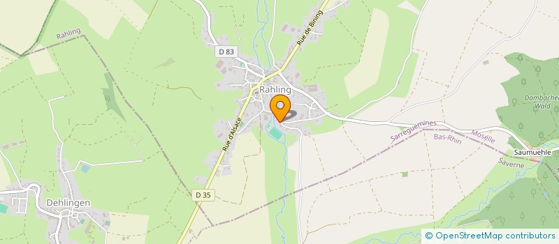 localisation de l'entreprise MADAME FABIENNE TRAMBA  RAHLING