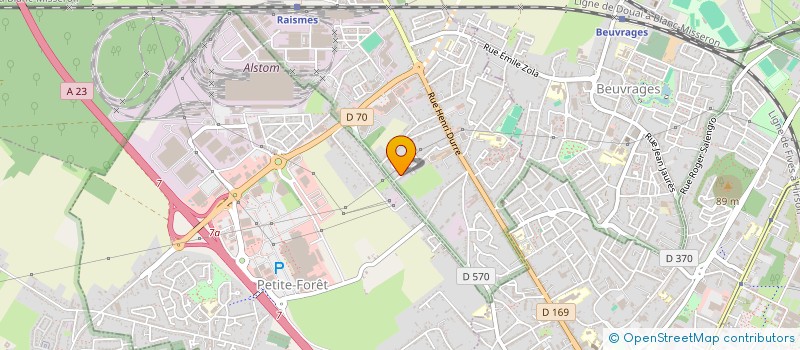 localisation de l'entreprise MADAME FABIENNE TRIDON  RAISMES