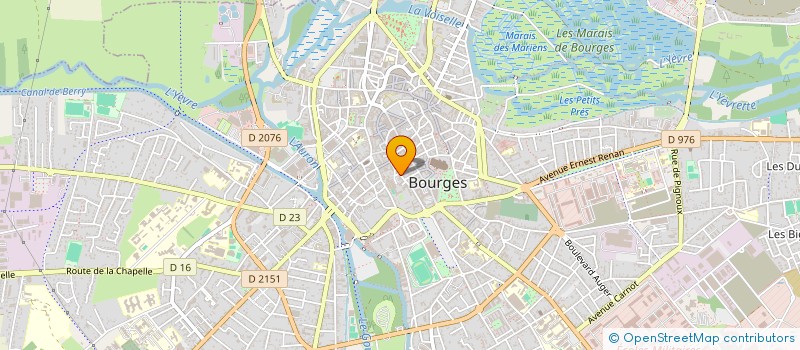 localisation de l'entreprise MADAME FABIENNE TRONSENS  BOURGES